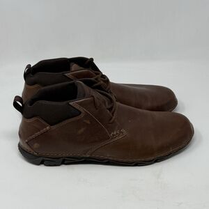 Rockport Rocsports Lite 2 Chukka Boots Mens 10.5 M Brown Leather Ankle Preppy